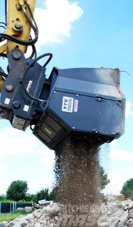VTN DSG 20 Screening Crushing bucket 1800 kg Benne vaglianti