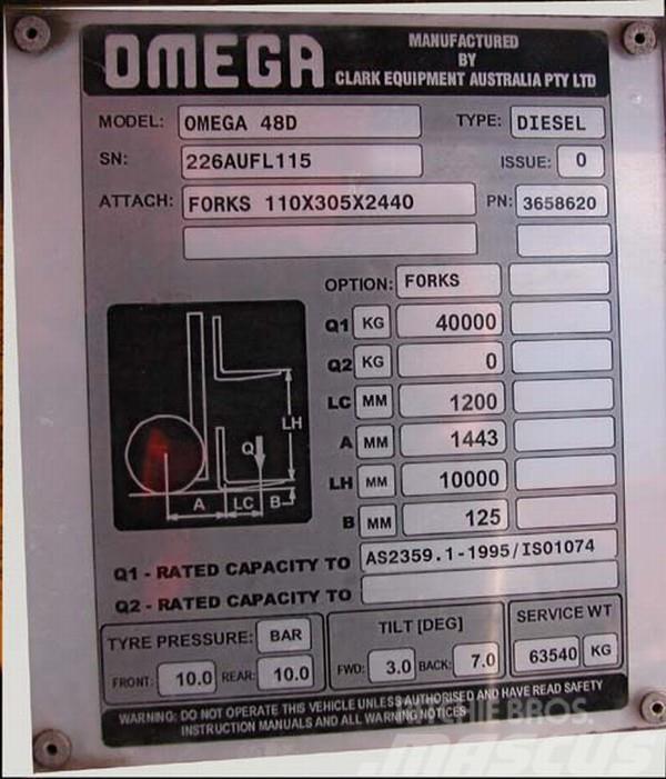 Omega Omega	48D FLT Movimentatori per container