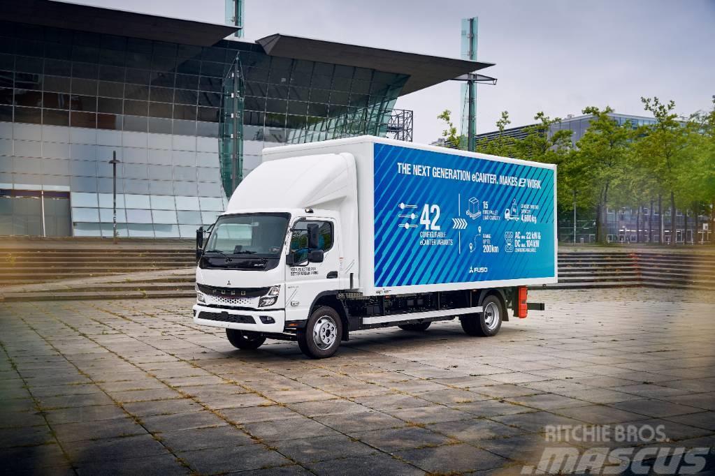 Fuso eCanter el lastbil 8,55 ton transportskåp Camion cassonati