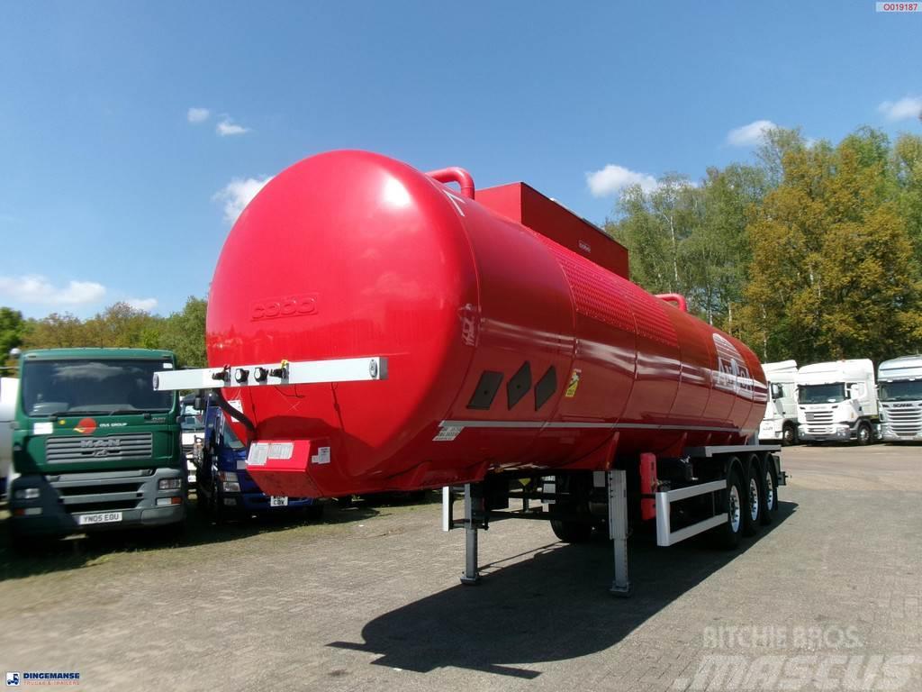 Cobo Bitumen tank inox 34 m3 / 1 comp Semirimorchi cisterna