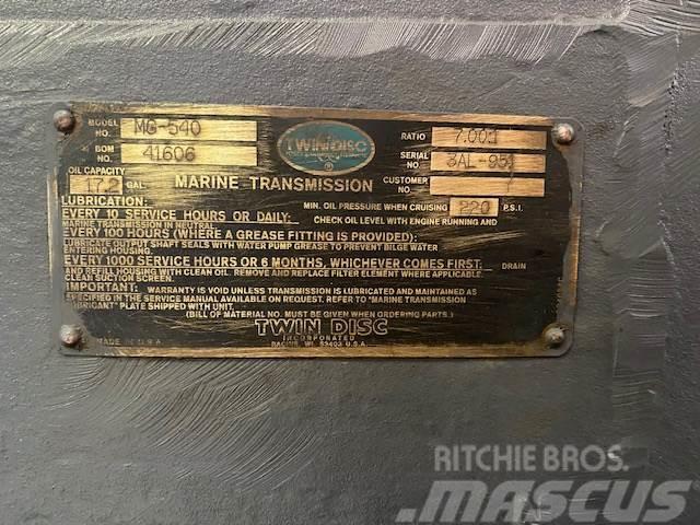  Twin Disc MG540 Trasmissioni marine