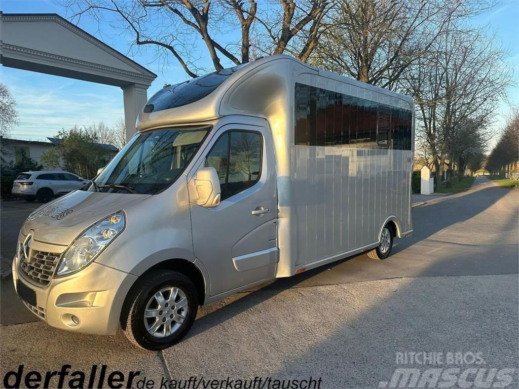 RENAULT Master Haras 1-2 Pferde Automatik Camion per trasporto animali