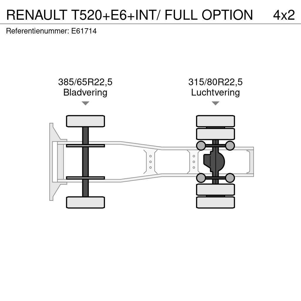 Renault T520+E6+INT/ FULL OPTION Motrici e Trattori Stradali