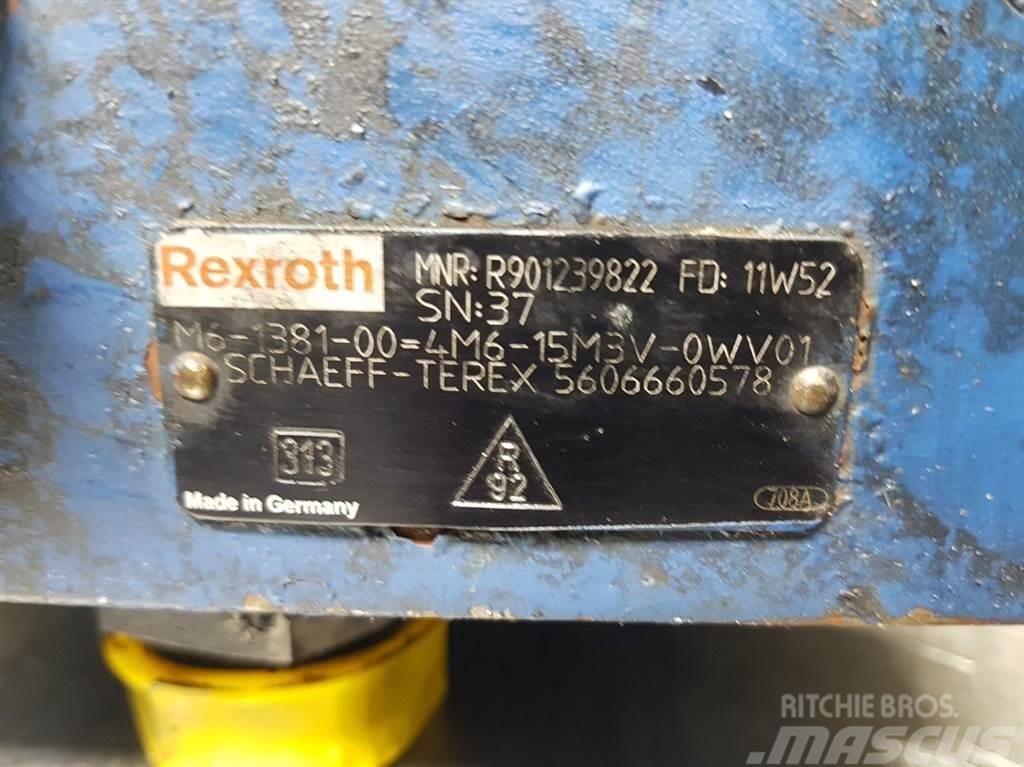 Terex TL260-Rexroth M6-1381-00=4M6-R901239822-Valve Componenti idrauliche
