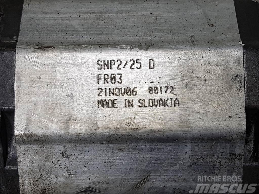 Sauer Danfoss SNW2NN/025RNA6-211.20.305.00-Gearpump/Zahnradpumpe Componenti idrauliche