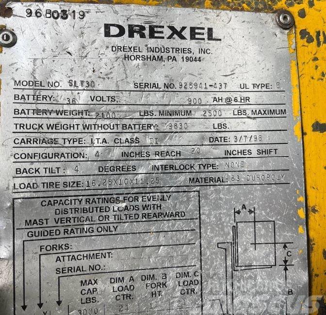 Drexel SLT30 Carrelli elevatori elettrici