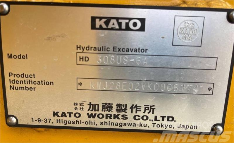 Kato HD308US-6A Miniescavatori