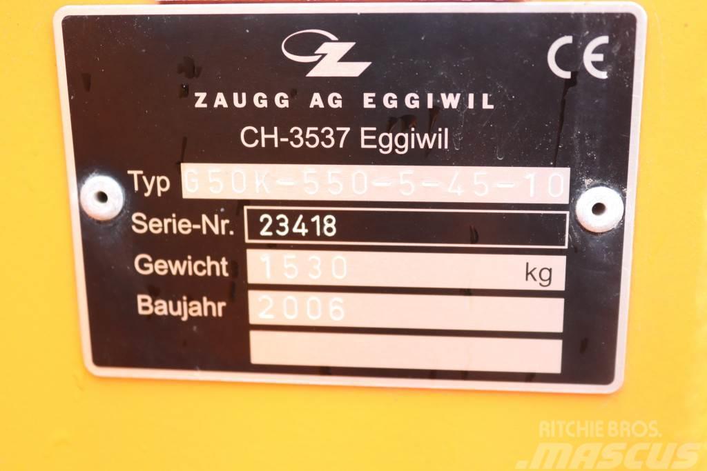 Zaugg G50K-550-5-45-10 Schneepflug 5,50m breit Furgoni altro