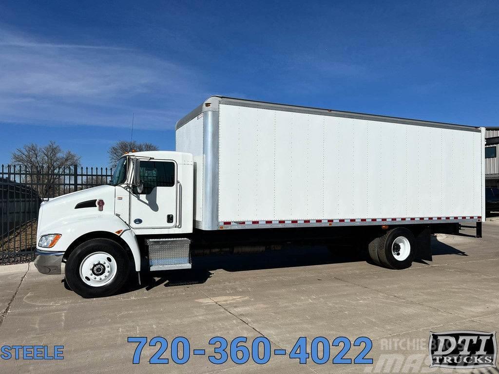 Kenworth T270 26' Box Truck With Curb Side Door Camion cassonati