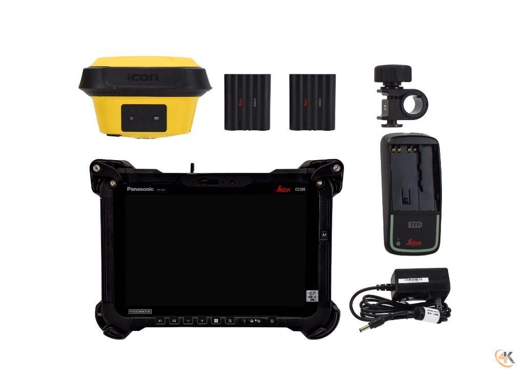 Leica iCON iCG70 Network Rover Receiver w/ CC200 & iCON Altri componenti