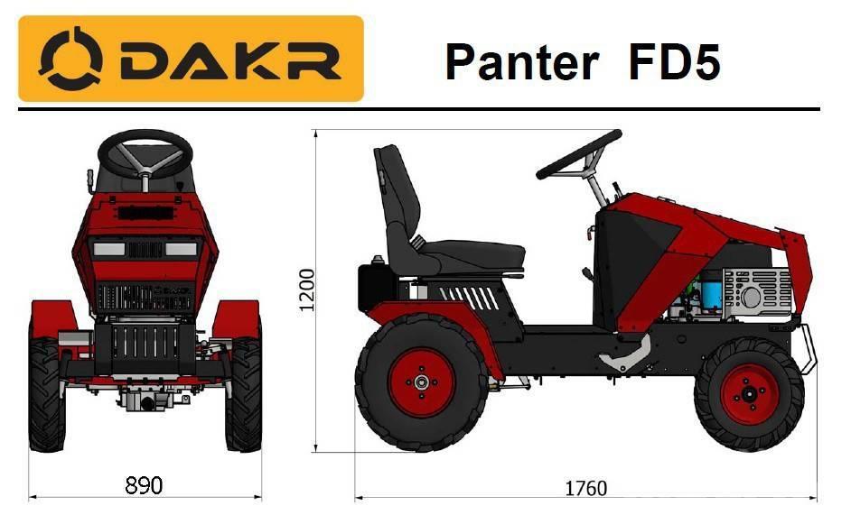  DAKR Panter FD-5 Trattori compatti