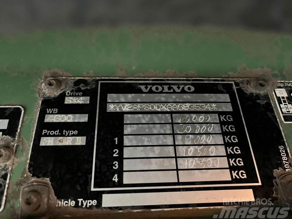 Volvo FH 16 600 6x4 SOLD AS CHASSIS / RETARDER / BIG AXL Autocabinati