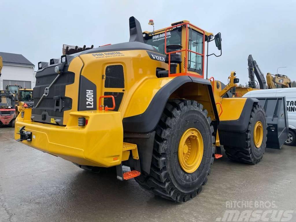 Volvo L260H UTHYRES/FOR RENTAL Pale gommate