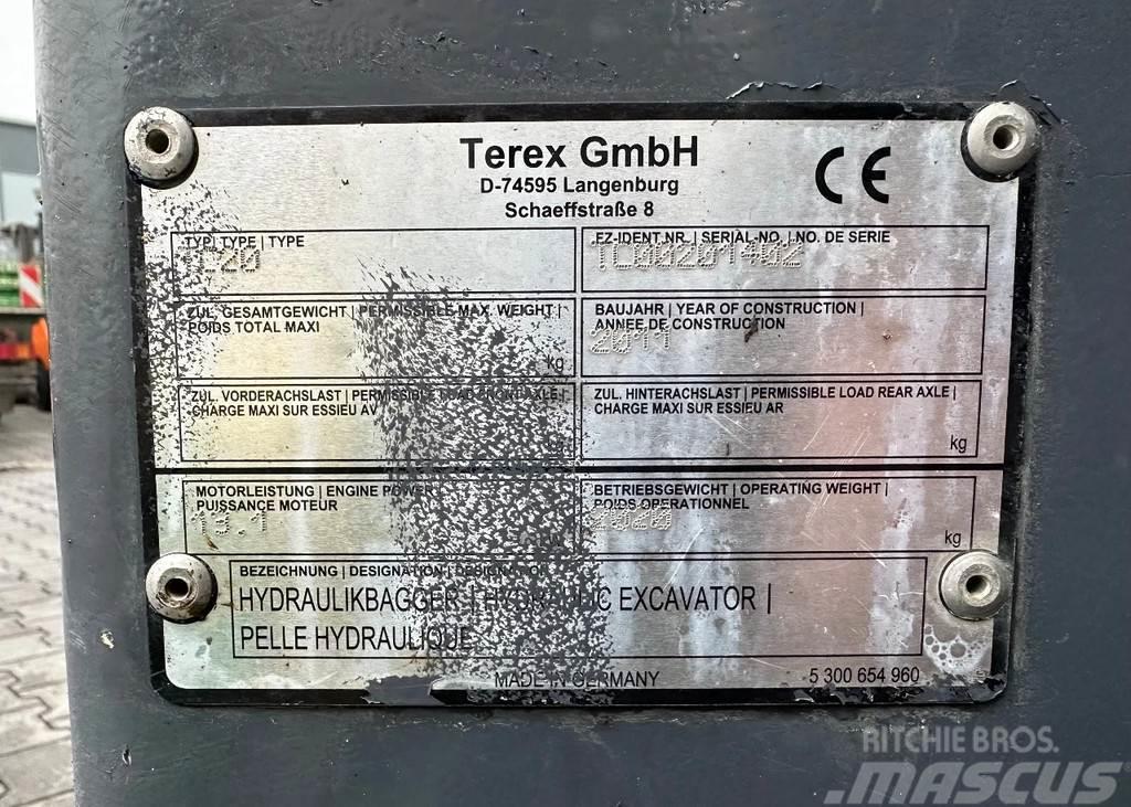 Terex TC20 Miniescavatori