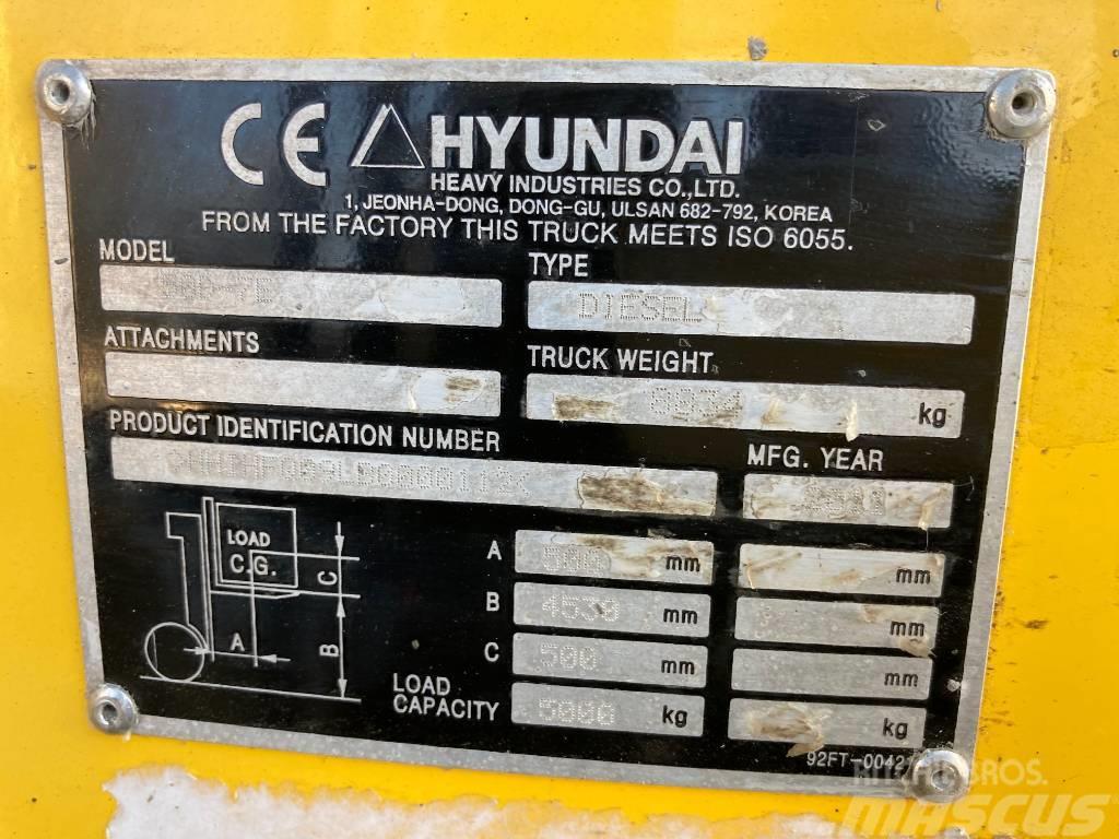 Hyundai 50 D-7 E Carrelli elevatori diesel