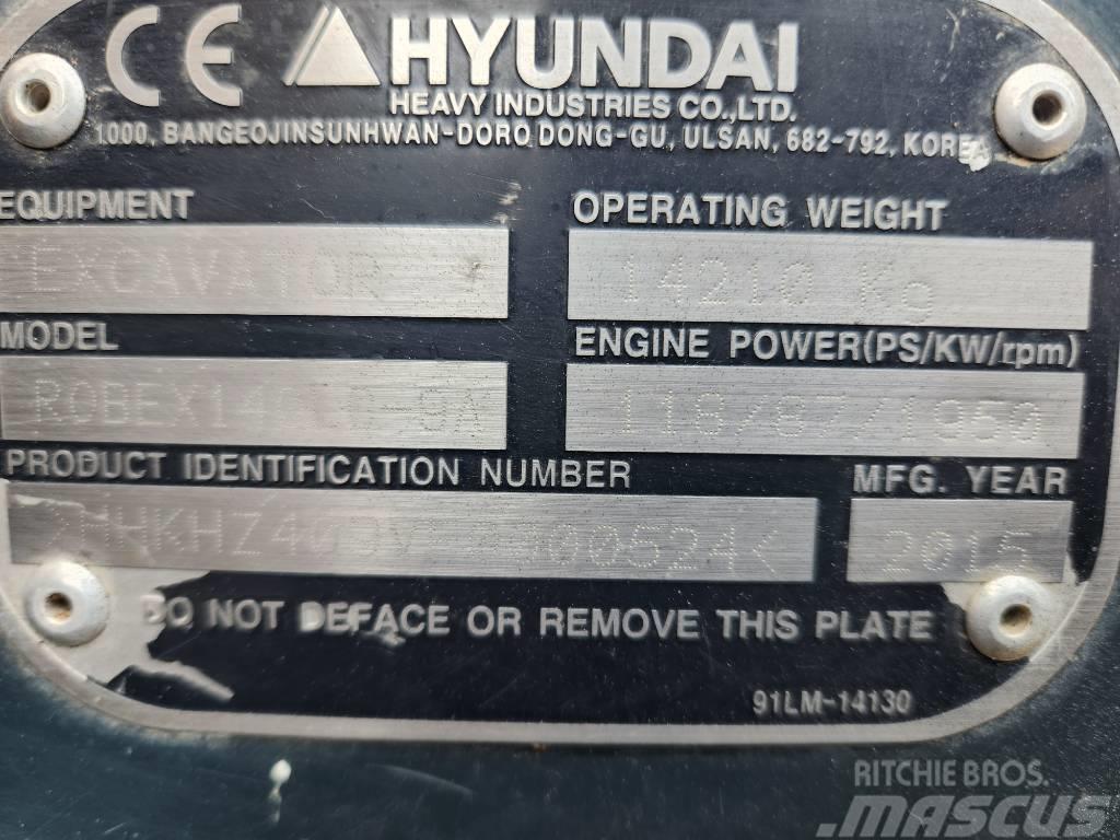 Hyundai 140LC-9A Escavatori cingolati