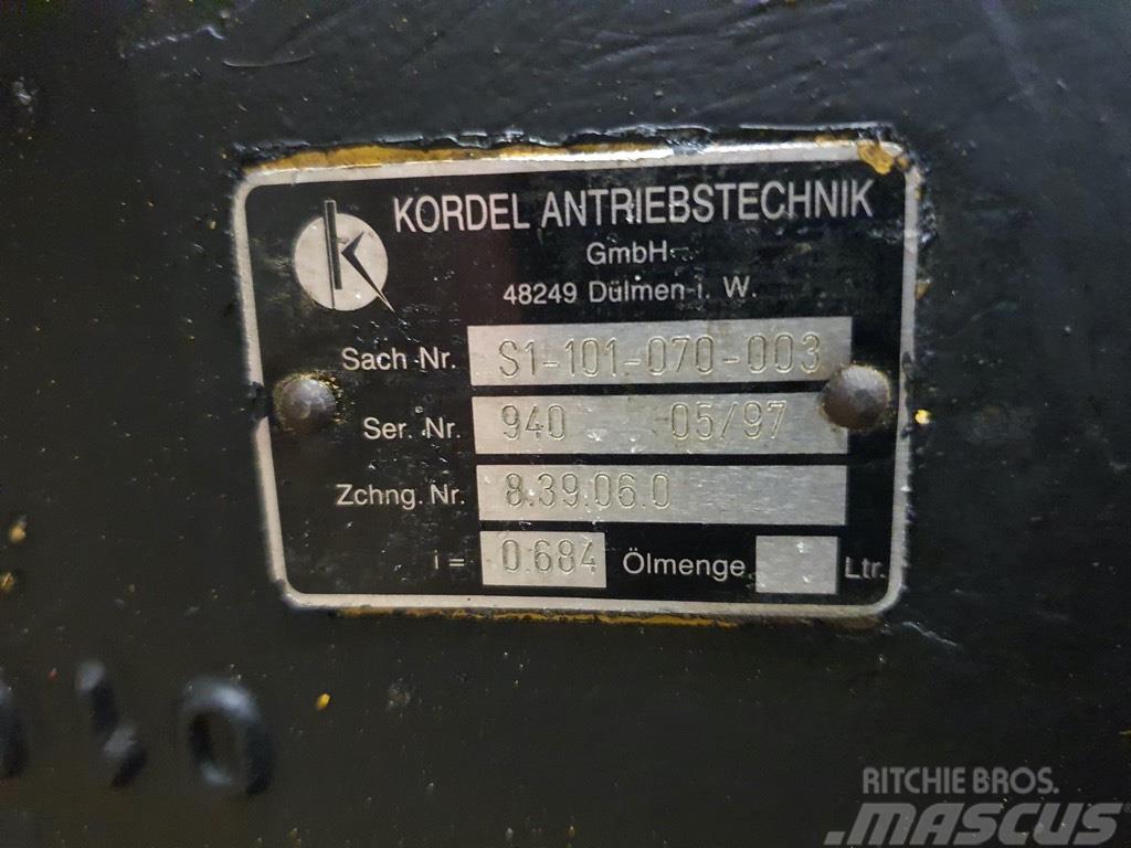  kordel  S1-101-070-003 Componenti idrauliche