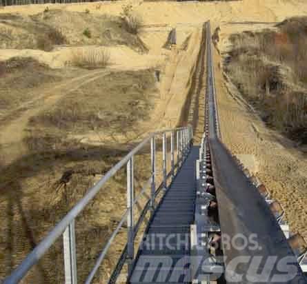  470 m conveyor belt system Landbandanlage Nastri trasportatori