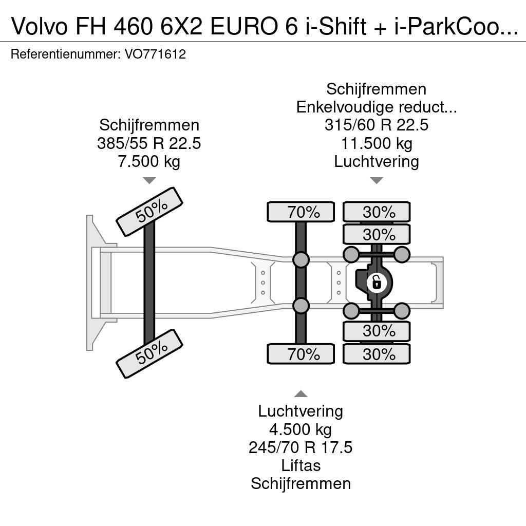 Volvo FH 460 6X2 EURO 6 i-Shift + i-ParkCool + TIPPER HY Motrici e Trattori Stradali