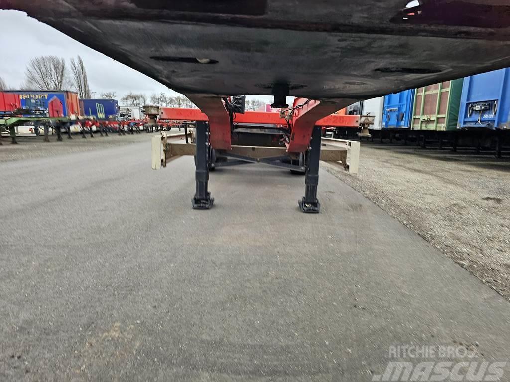 Krone SD 27 | 3 axle container chassis | 4740 kg | Saf D Semirimorchi portacontainer