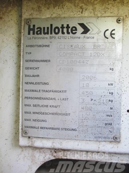 Haulotte Compact 12 DX Piattaforme a pantografo
