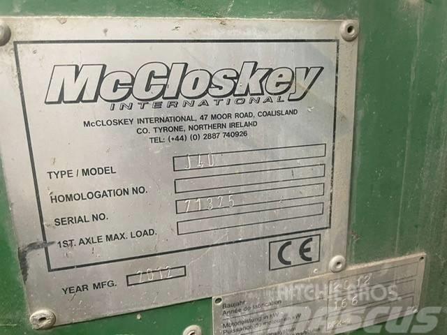 McCloskey J40 Frantoi mobili