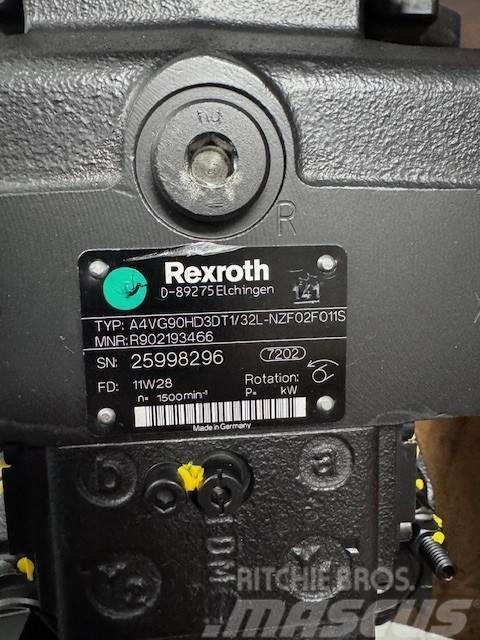 Rexroth A4VG90HD3DT1/32L-NZF02F011S Componenti idrauliche