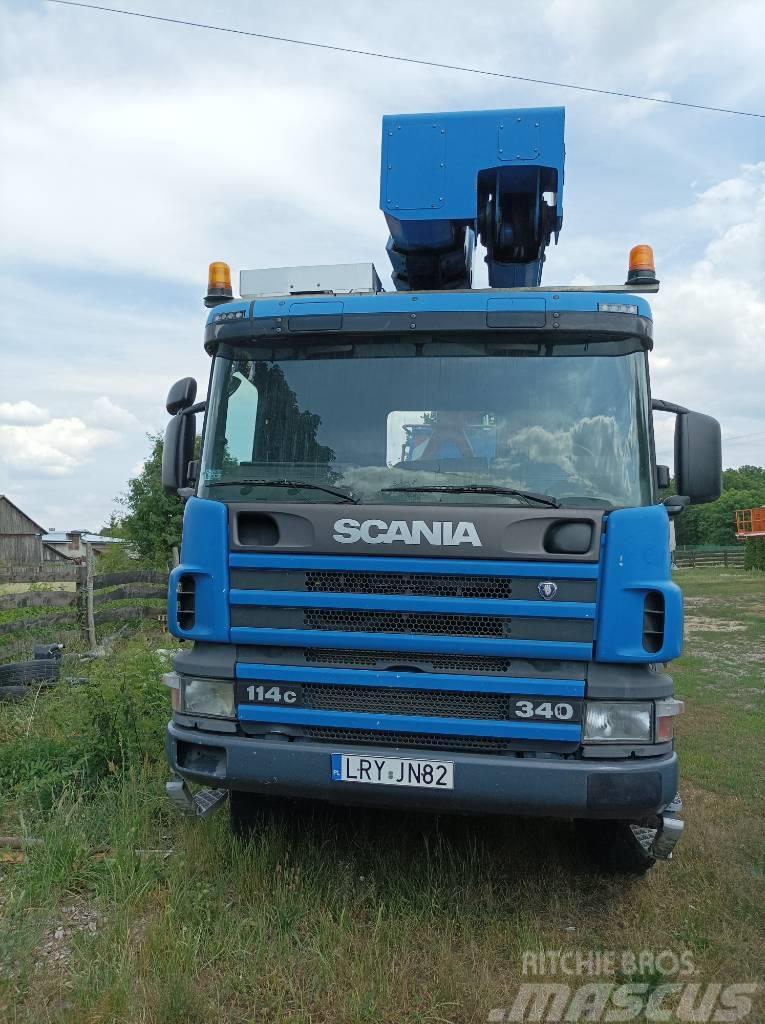 Scania 124 Piattaforme autocarrate