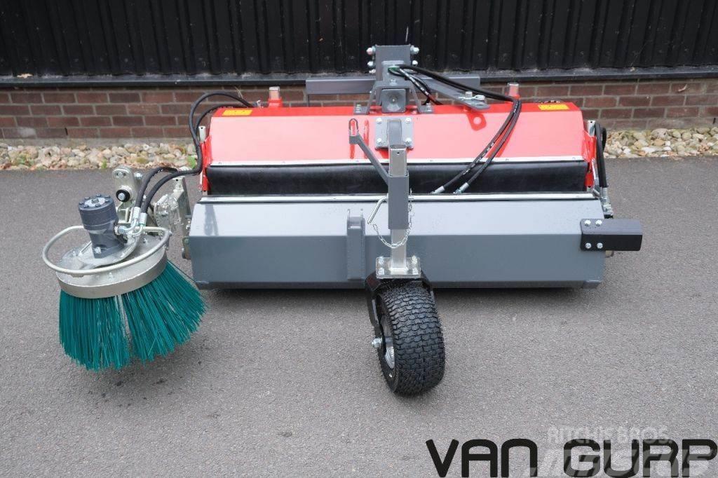 Weidemann Veegmachine met hydraulische opvangbak en zijborst Spazzatrici