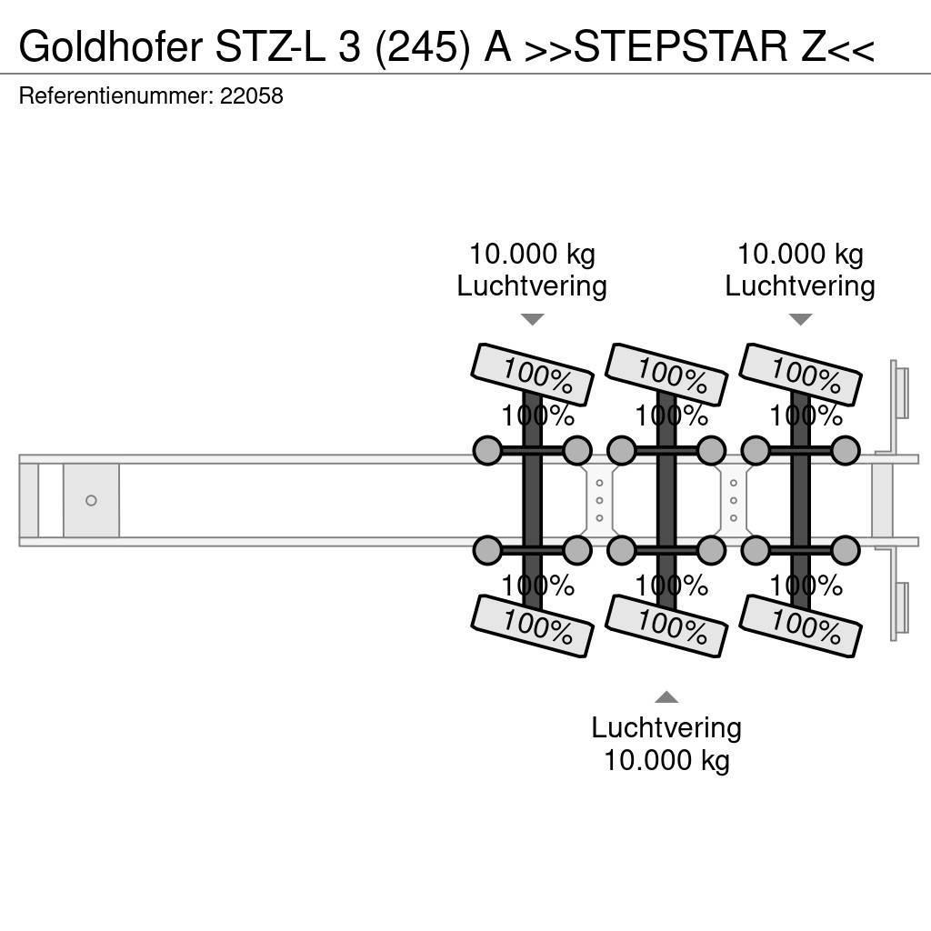 Goldhofer STZ-L 3 (245) A >>STEPSTAR Z<< Semirimorchi Ribassati