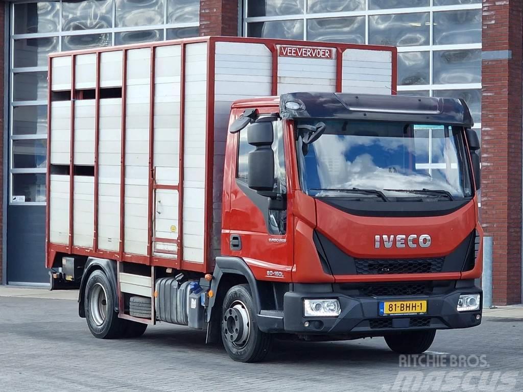 Iveco Eurocargo Livestock - Euro 6 - Low KM - Manual gea Camion per trasporto animali