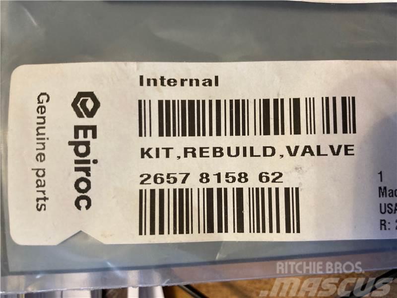Epiroc (Atlas Copco) Valve Rebuild Kit - 57815862 Attrezzatura per perforazione accessori e ricambi