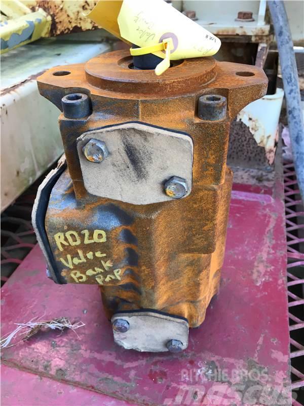 Ingersoll Rand RD20 Valve Bank Hydraulic Pump Attrezzatura per perforazione accessori e ricambi