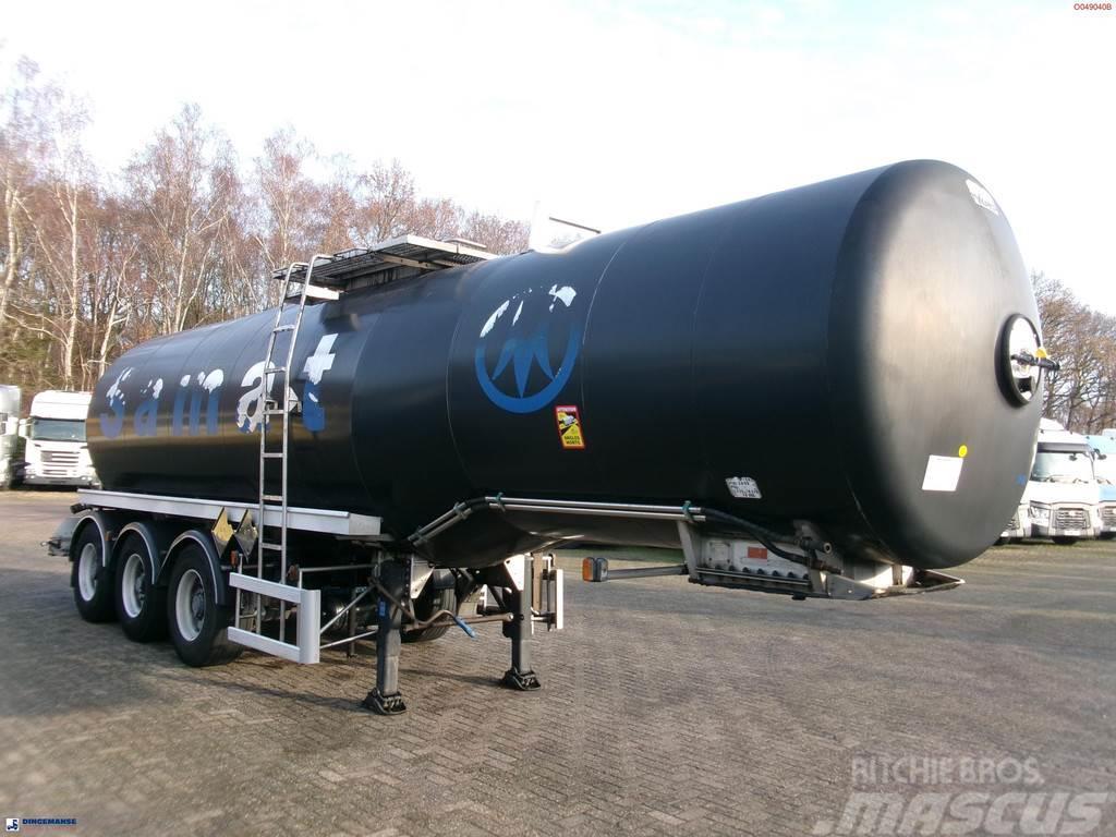 Magyar Bitumen tank inox 29.5 m3 / 1 comp + pump / ADR 13 Semirimorchi cisterna