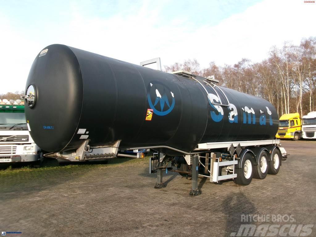 Magyar Bitumen tank inox 29.5 m3 / 1 comp + pump / ADR 13 Semirimorchi cisterna