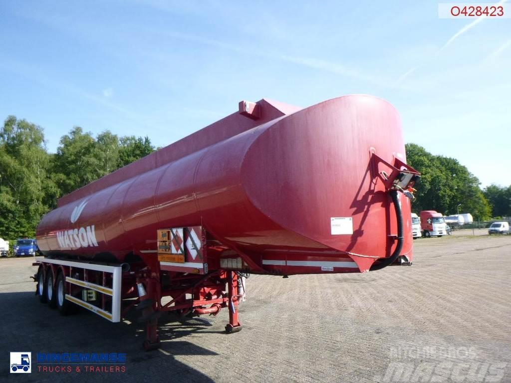  Lakeland Fuel tank alu 42.8 m3 / 6 comp Semirimorchi cisterna