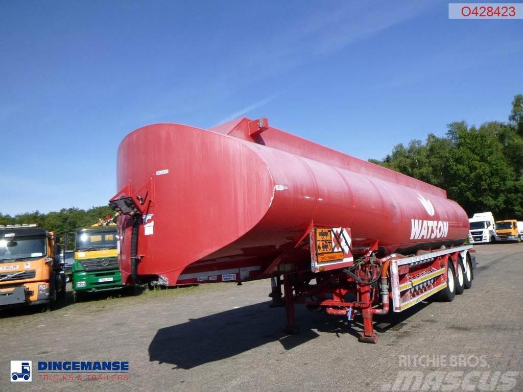  Lakeland Fuel tank alu 42.8 m3 / 6 comp Semirimorchi cisterna