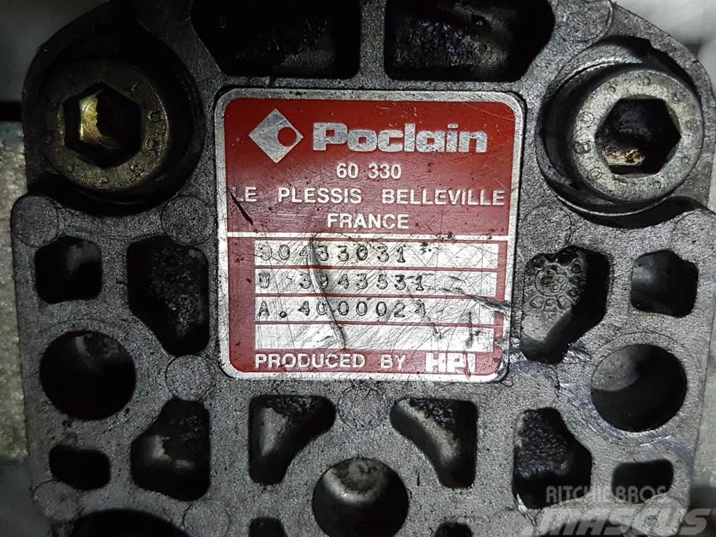 Poclain 904333031-W3943531-Hydraulic motor/Hydraulikmotor Componenti idrauliche