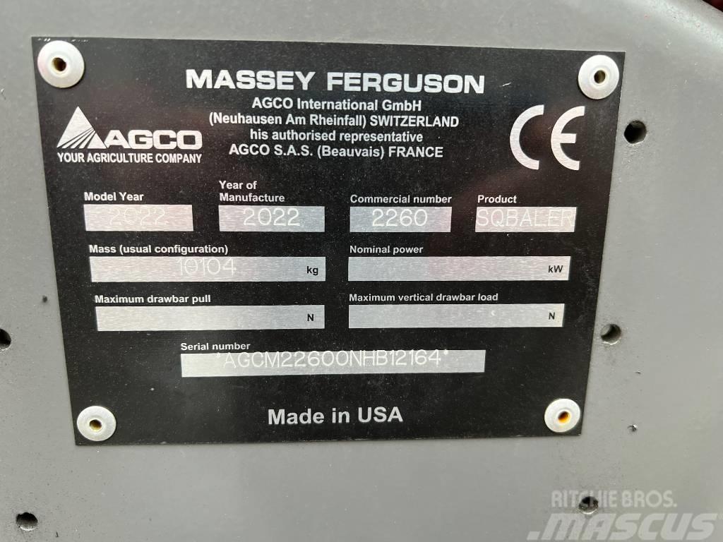 Massey Ferguson 2260 Presse quadre