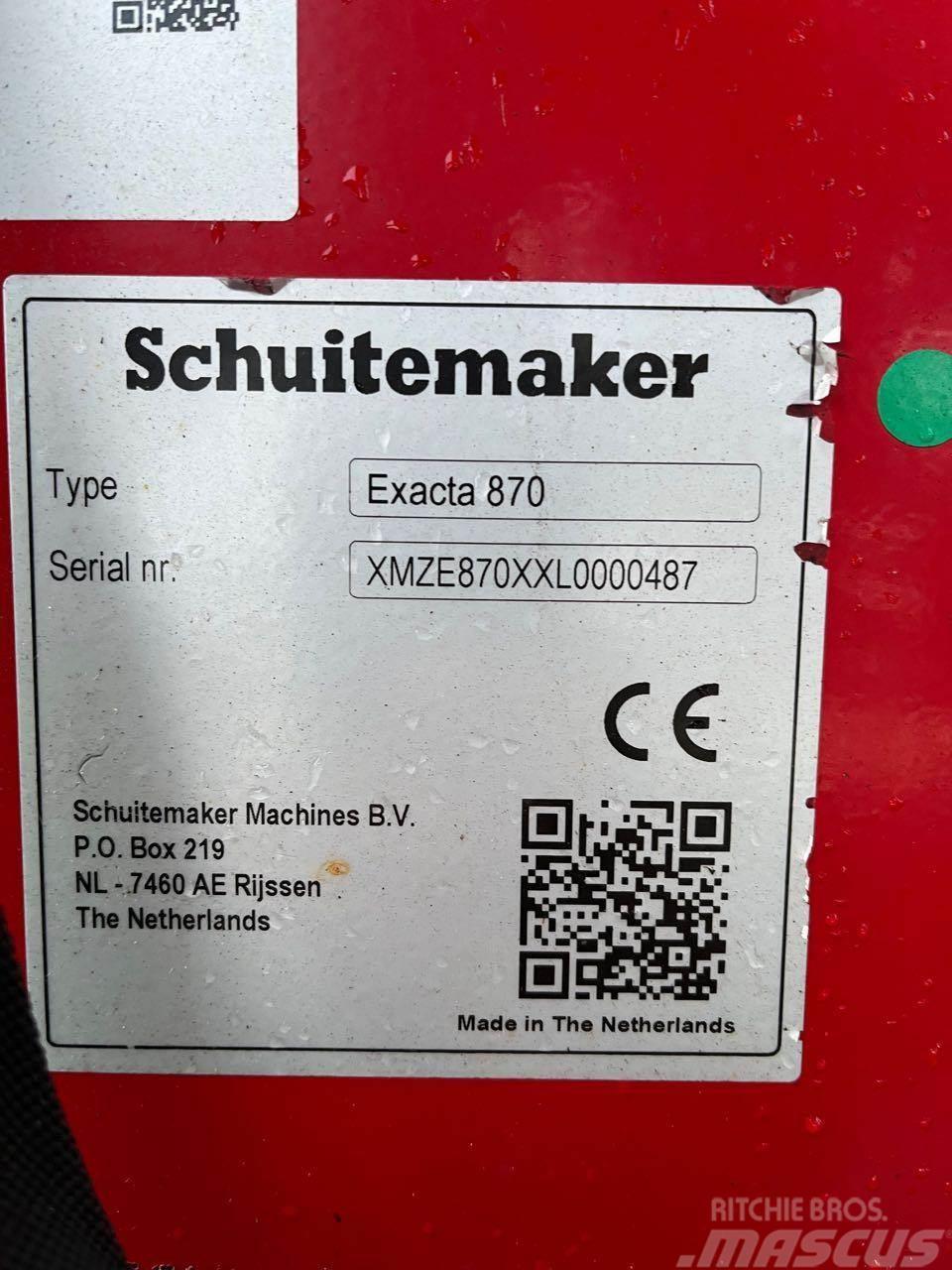 Schuitemaker Exacta 870 Altre macchine fertilizzanti