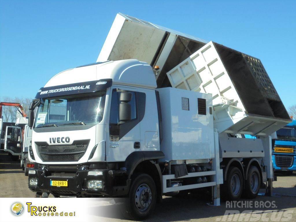 Iveco Trakker 450 + Euro 5 + Zandzuiger + Manual + 6x4 + Camion autospurgo