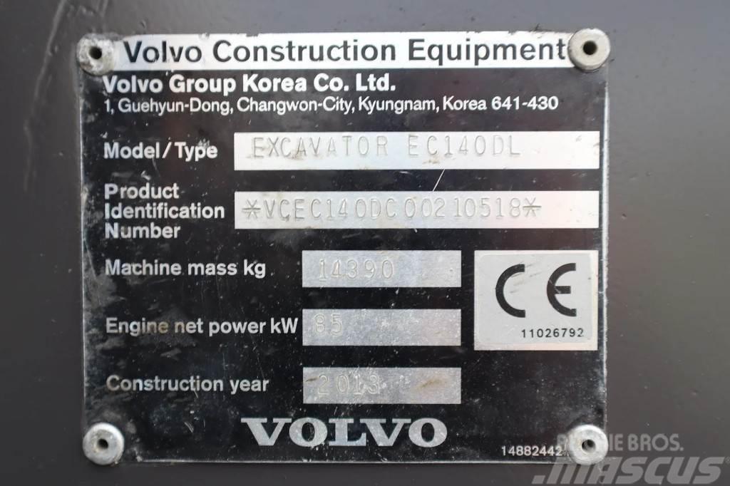 Volvo EC 140 DL | BUCKET | AIRCO | HYDR. QUICK COUPLER Escavatori cingolati
