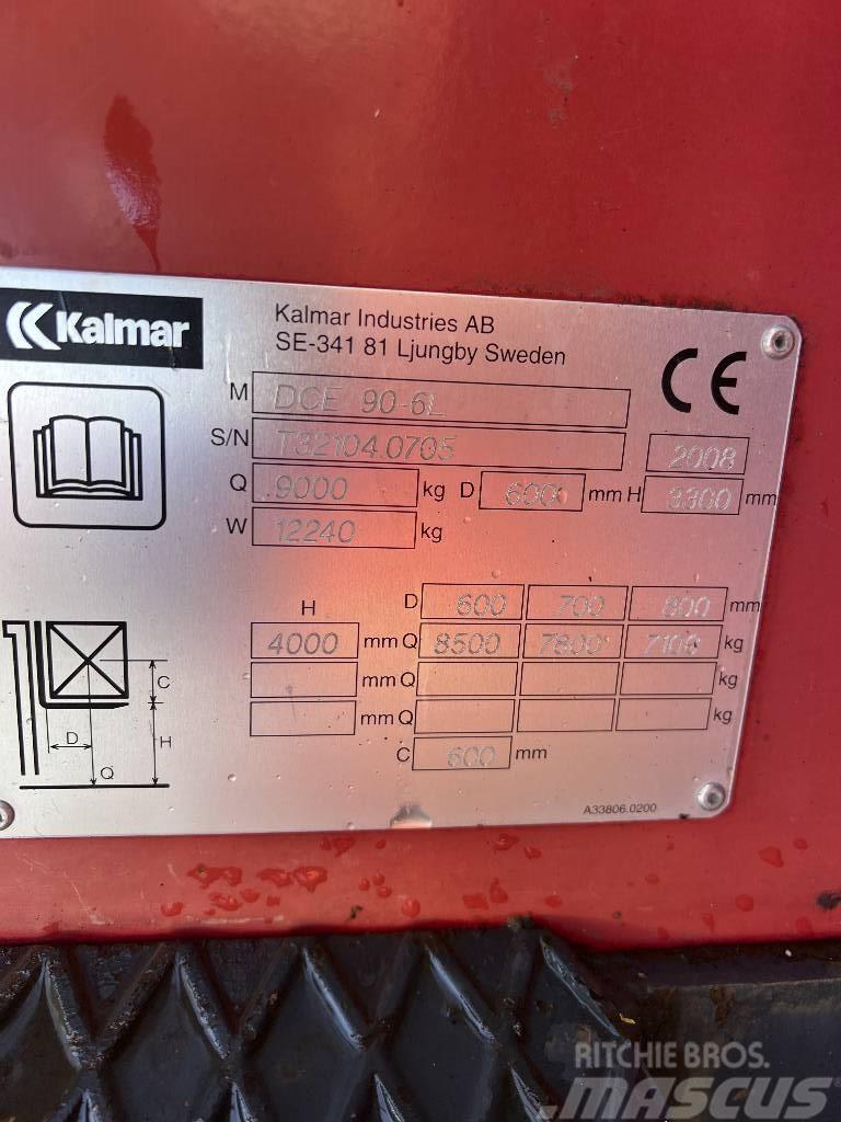 Kalmar DCE 90-6L     Duplex Zinken+Seitenschie Carrelli elevatori diesel