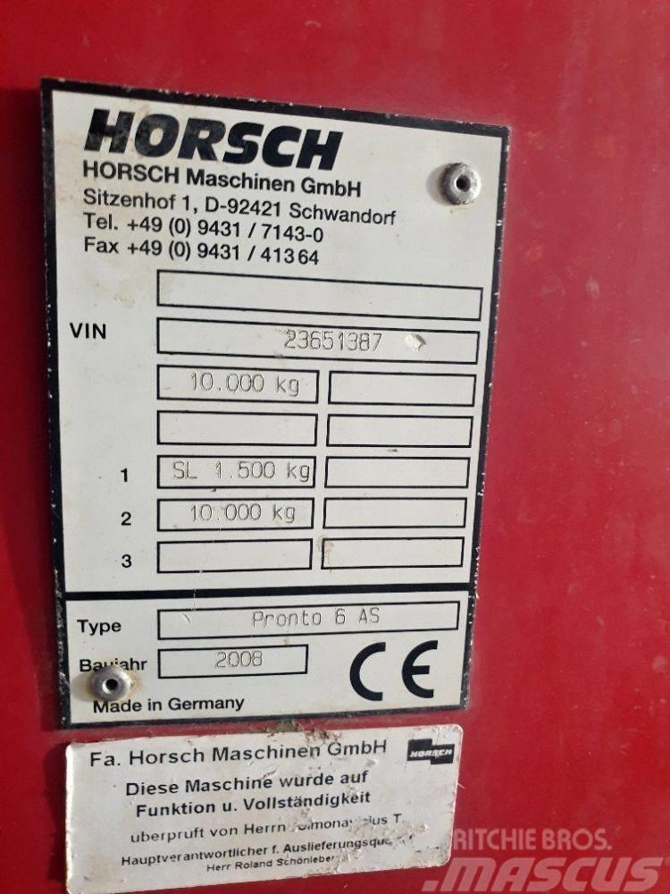 Horsch Horsch Pronto 6 AS s PPF + Horsch Maistro 8 RC Perforatrici