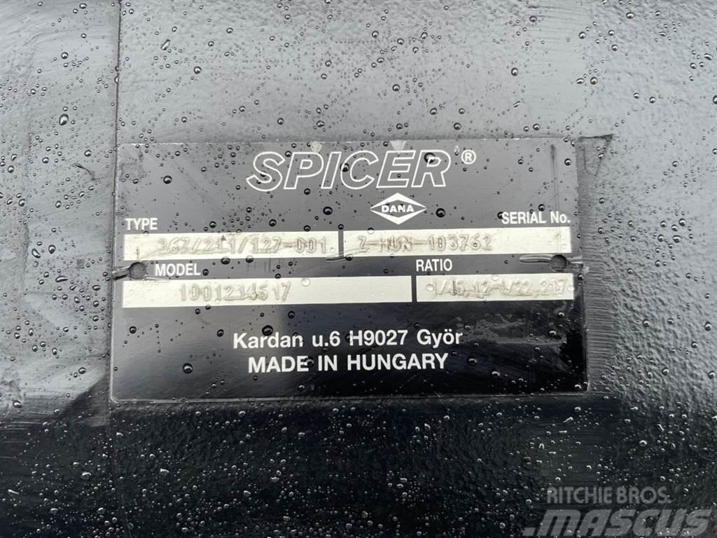 Spicer Dana 367/211/127-001-1001214517-Axle/Achse/As Assi