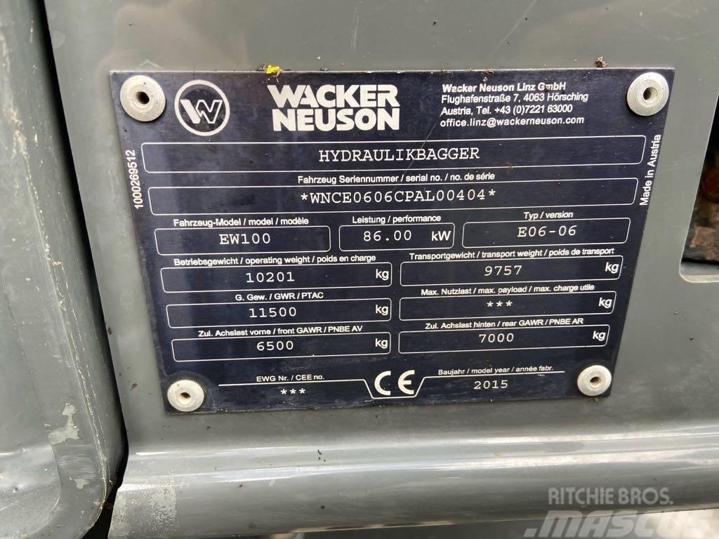 Wacker Neuson EW100 Escavatori gommati
