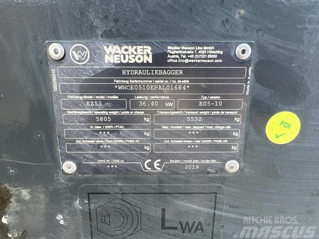 Wacker Neuson EZ53 Escavatori cingolati