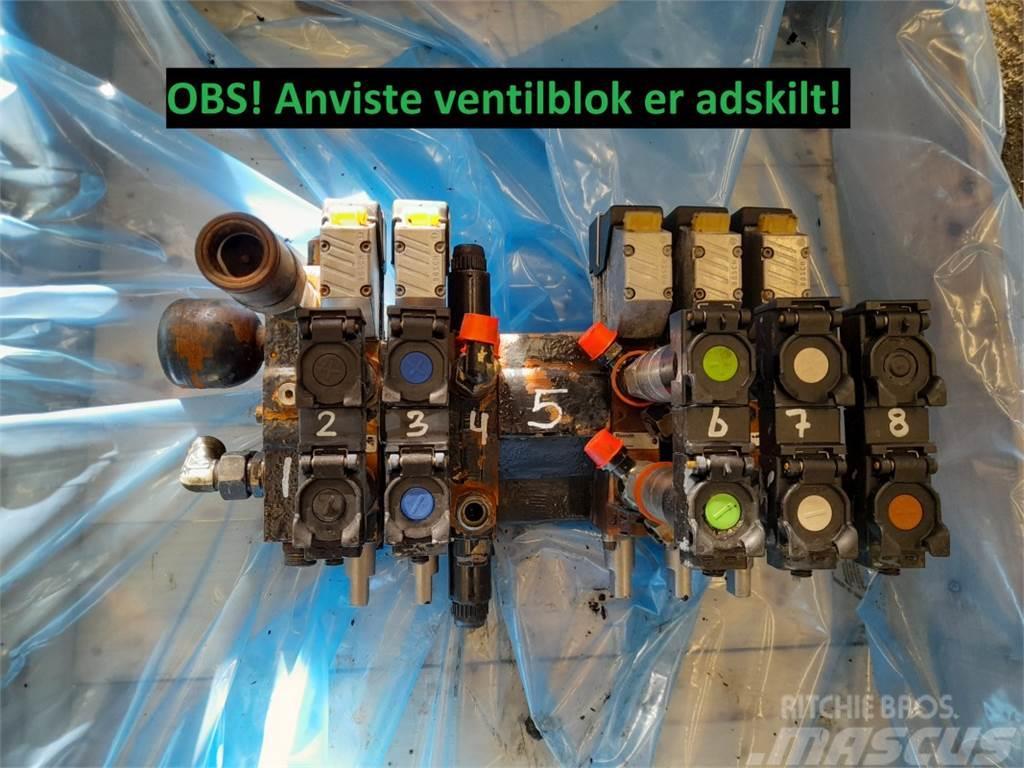 Case IH CVX1190 Hydraulic lift valve Componenti idrauliche