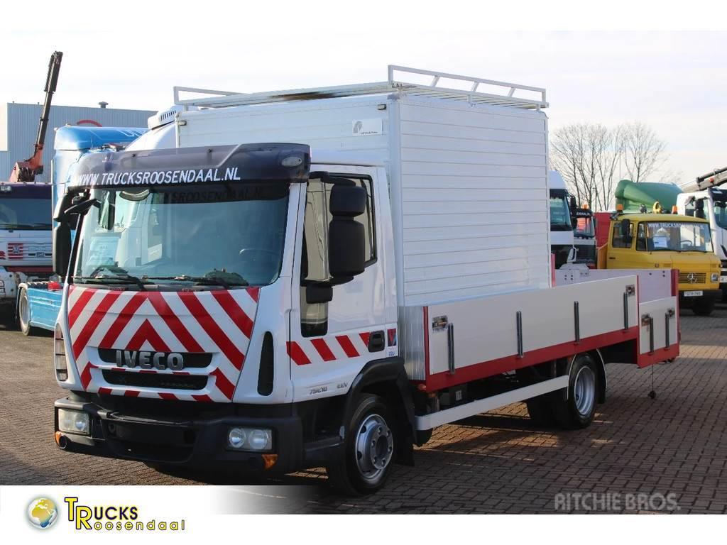 Iveco Eurocargo 75e18 + EURO 5 eev + manual + BE apk 07- Camion cassonati
