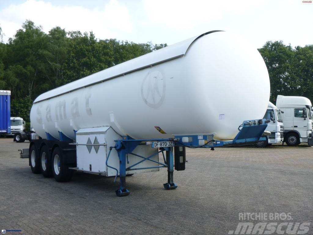 Guhur Low-pressure gas tank steel 31.5 m3 / 10 bar (meth Semirimorchi cisterna
